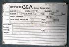 Unused-UNUSED: GEA Rainey Corp Fin Fan Heat Exchanger, 1,458 sq ft. Twin top fan design. Galvanized frame, carbon steel fin tubes. (232) 1