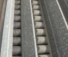 Unused-Used: Hoffman Process fin fan heat exchanger, model 1FDO404031, approximately 70 square feet, 316L stainless steel header. (66) 1