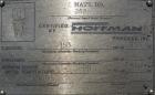 Unused-Used: Hoffman Process fin fan heat exchanger, model 1FDO404031, approximately 70 square feet, 316L stainless steel header. (66) 1