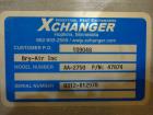 Used XChanger AA Series Industrial Air Cooled Heat Exchanger, Model AA-2750, Part# 47874. Performance process air volumetric flow rate 2,592 cubic feet per minute, total fluid entering 11,664 pounds ...