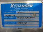 Used XChanger AA Series Industrial Air Cooled Heat Exchanger, Model AA-2750, Part# 47874. Performance process air volumetric flow rate 2,592 cubic feet per minute, total fluid entering 11,664 pounds ...