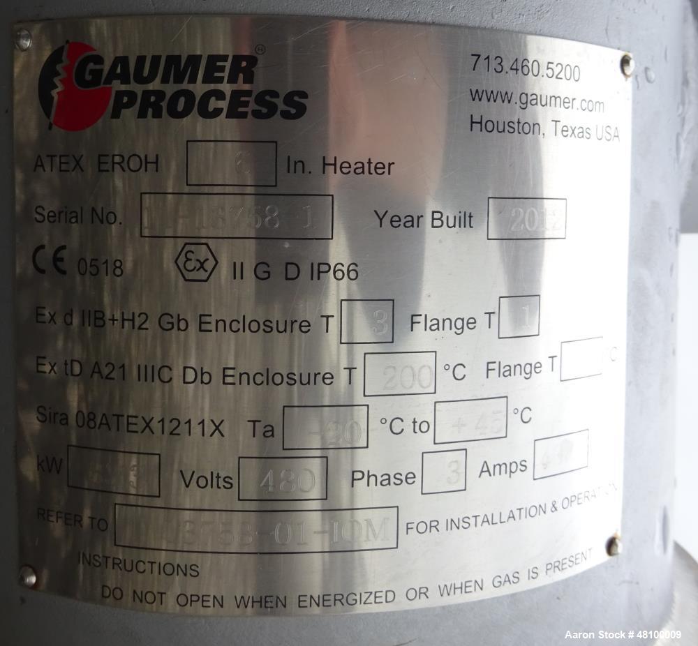 Used Gaumer Process Heat Exchanger.