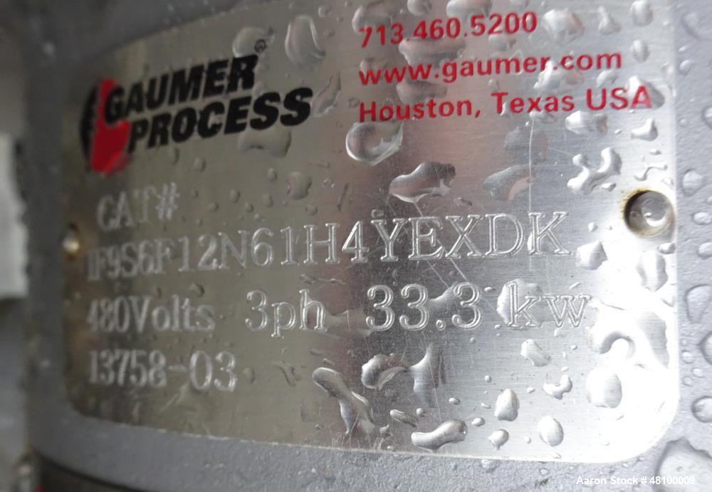 Used Gaumer Process Heat Exchanger.