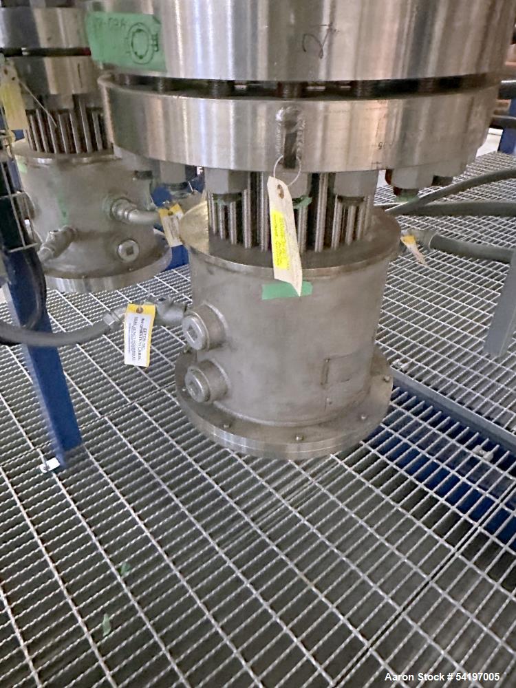 Unused Gaumer Process Stainless Steel Electric Heater. 600 PSIG @ 10 to 1000 degrees F, Design: 180 KW.  12" diameter x 164" long. 3/60/480v. Serial # 23-C34349-03A, Built 2023.