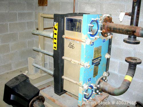 Used-Used: Alfa Laval Plate Heat Exchanger, Model M10-BFG, 255 square feet. Rated 150 psi at 230 deg.f.. Built 1993.