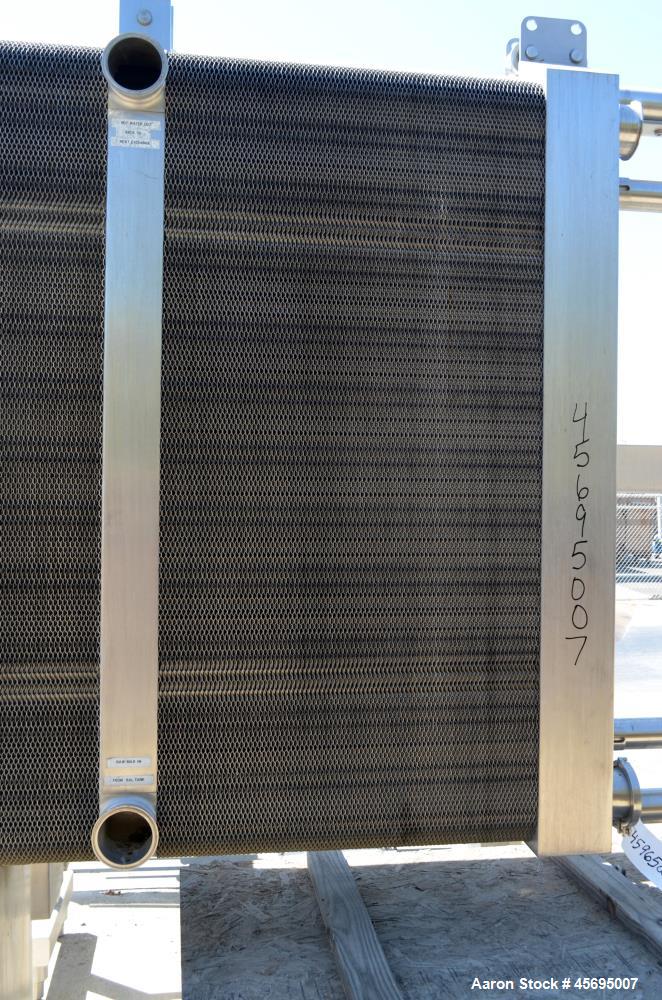 Used AGC Engineering Plate Heat Exchanger, Model AR51-ME2