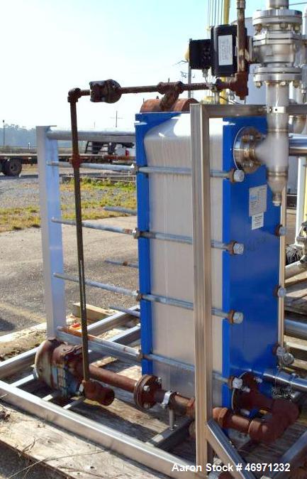 API Schmidt 172 Sq Ft Plate & Frame Heat Exchanger