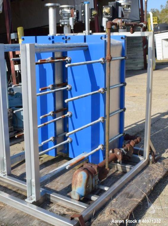 API Schmidt 172 Sq Ft Plate & Frame Heat Exchanger