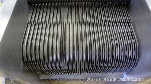 Used APV Crepaco Paraflow Plate Heat Exchanger, Model SR15-S, #2 Frame Size. Approximately 61 square feet. (55) 8-1/4” wide x 22-7/16” long 316 stainless steel plates. Maximum operating pressure 150 ...
