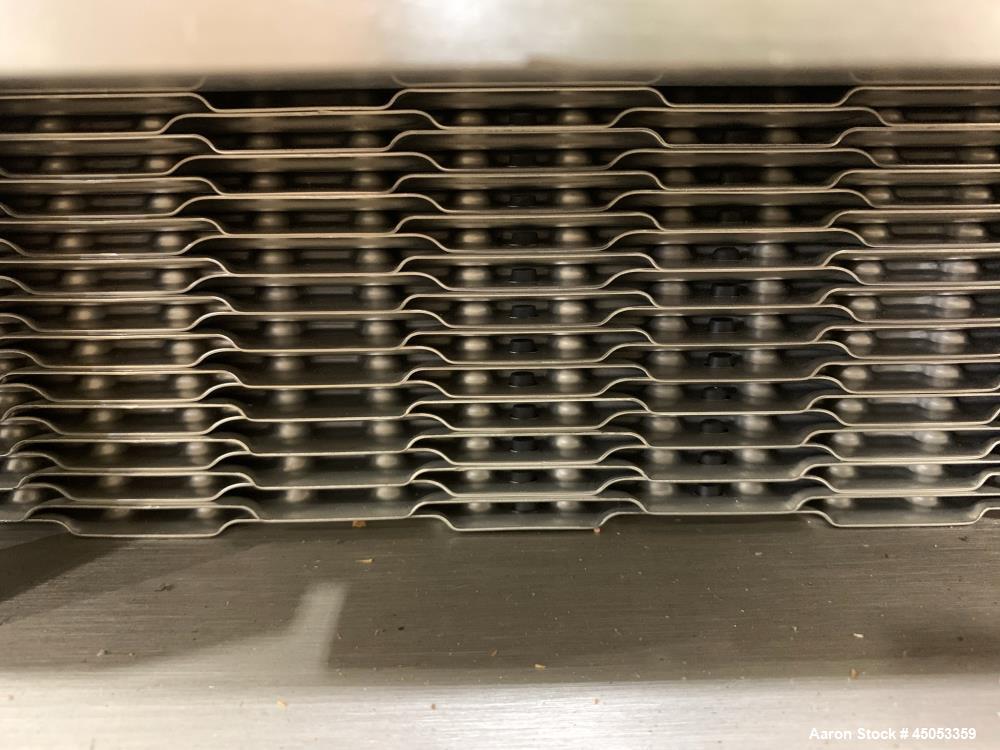 Unused- APV Crepaco Stainless Steel Plate Heat Exchanger, Model SR25SL. (24) 316 Stainless Steel plates with (EPDM) gaskets....