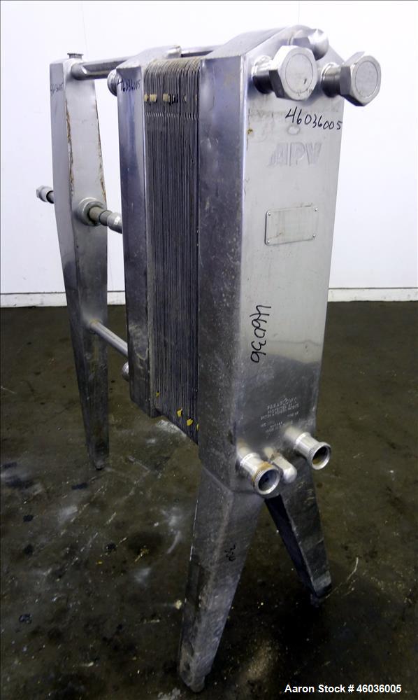Used APV Paraflow Plate Heat Exchanger, Type HX.