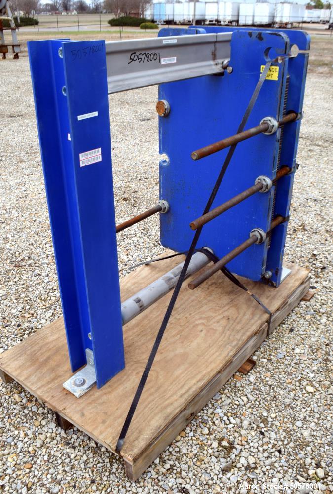 Used APV Plate Heat Exchanger, Model Q030 M-10