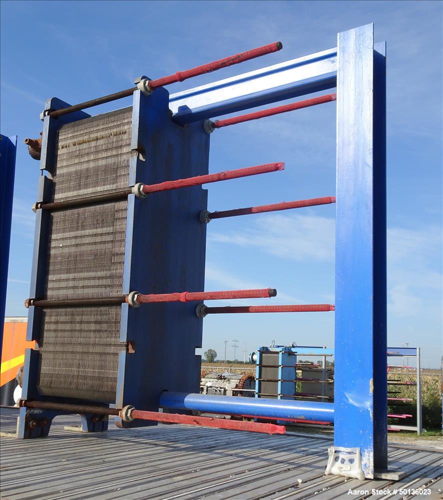 Used APV Plate Heat Exchanger, Stainless Steel