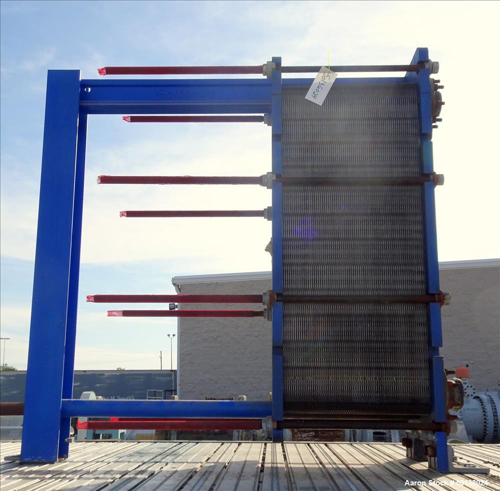 Used APV Plate Heat Exchanger, Stainless Steel.