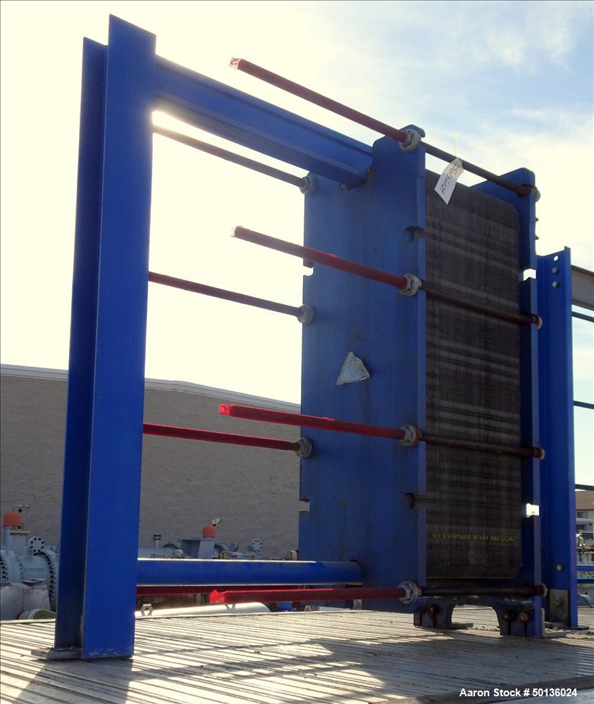 Used APV Plate Heat Exchanger, Stainless Steel.