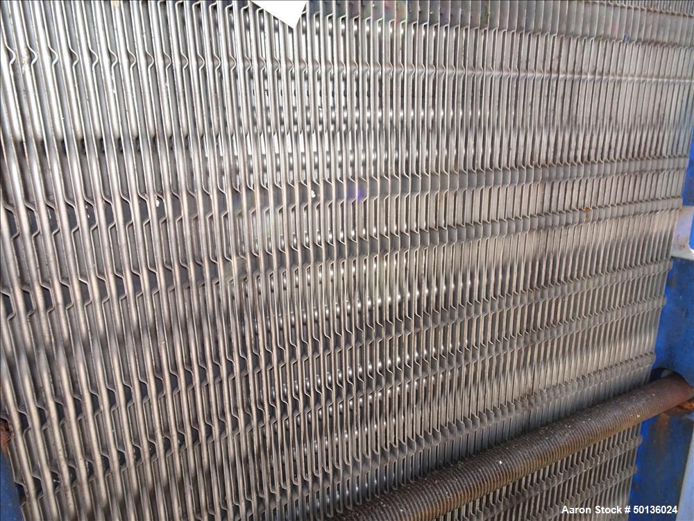 Used- APV Plate Heat Exchanger, Stainless Steel.