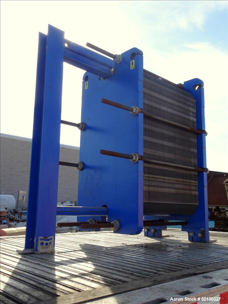 Used- APV Plate Heat Exchanger, Stainless Steel