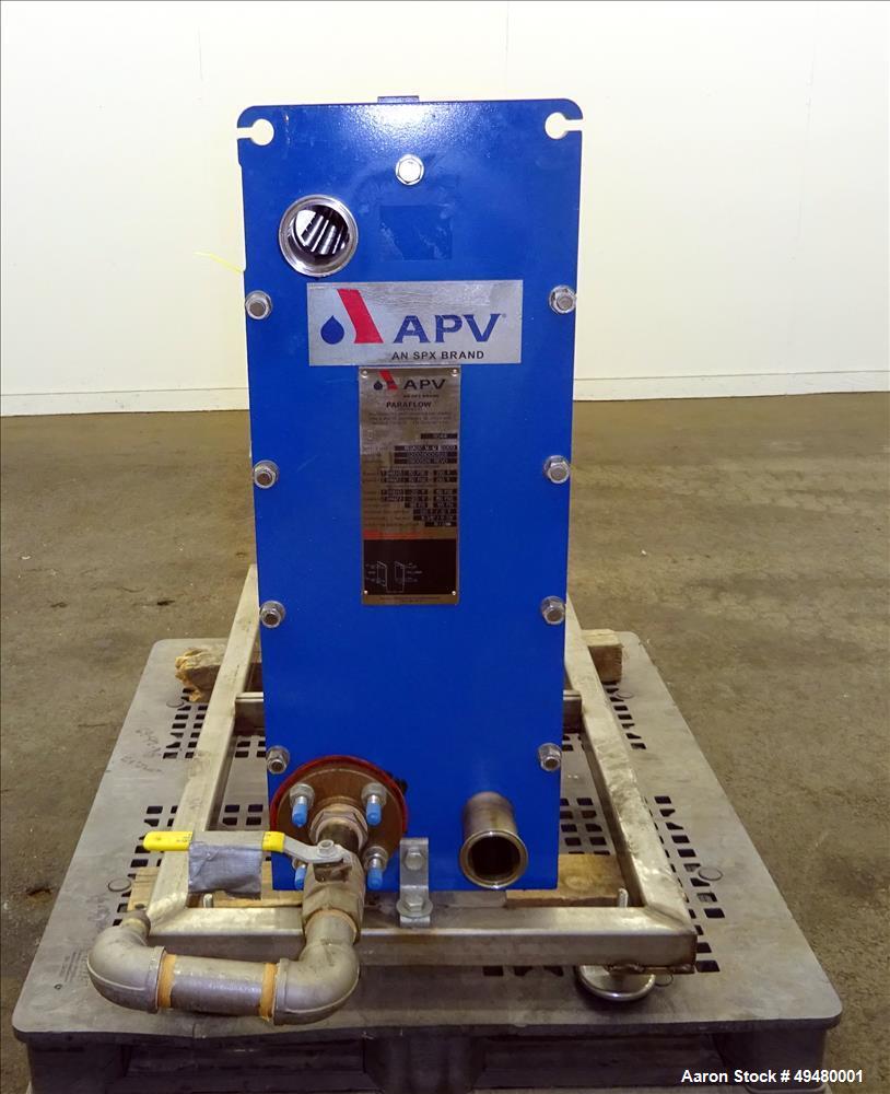 Unused- APV Paraflow Plate Heat Exchagner, Model VEGA017 M-10