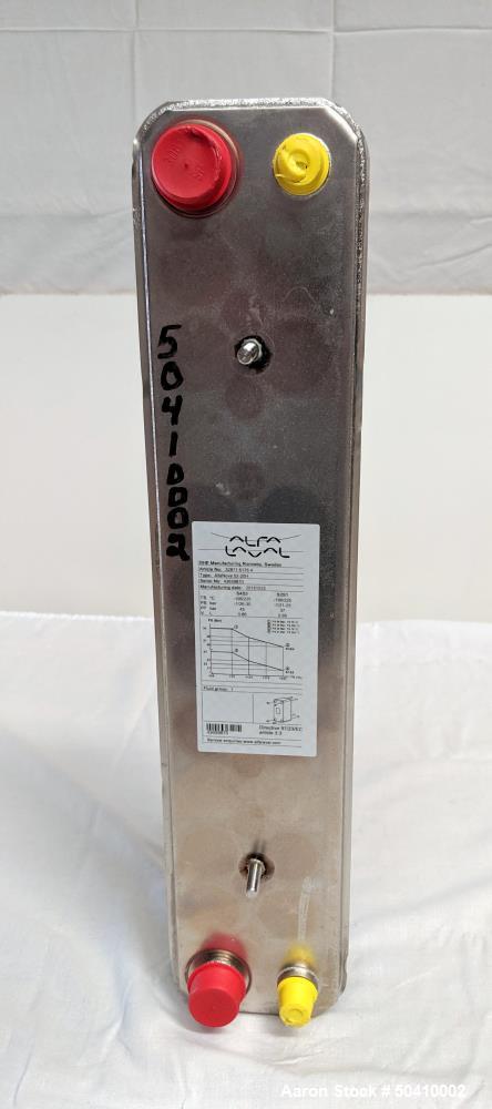 Unused- Alfa Laval Alfa Nova Fusion-Bonded Plate Heat Exchanger, Model 52-20H, 1