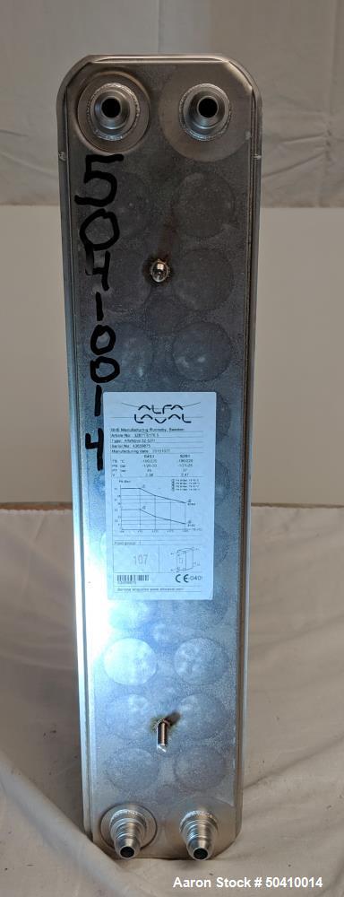 Unused- Alfa Laval Alfa Nova Fusion-Bonded Plate Heat Exchanger, Model 52-52H