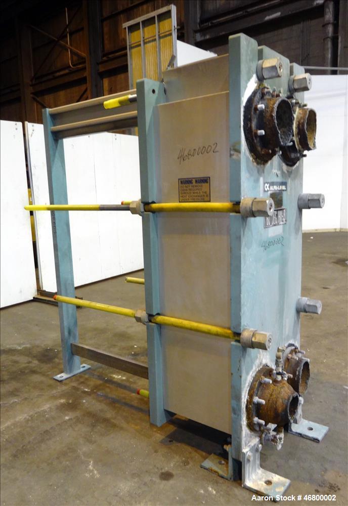 Used Alfa Laval Plate Heat Exchanger, Type AM20-FG