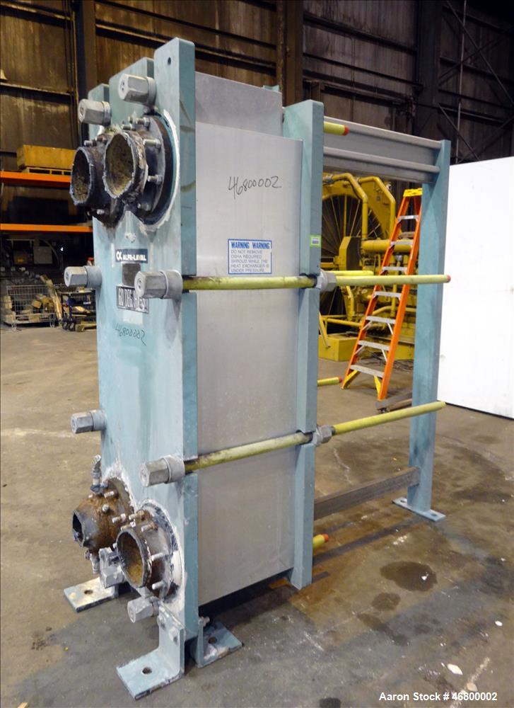 Used Alfa Laval Plate Heat Exchanger, Type AM20-FG