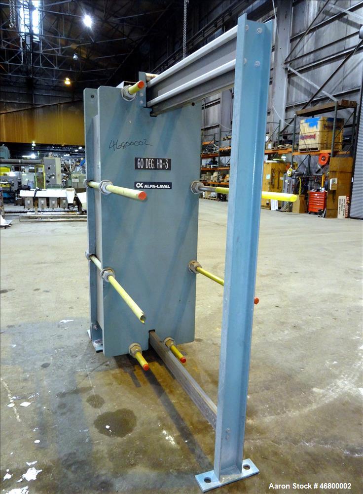 Used Alfa Laval Plate Heat Exchanger, Type AM20-FG