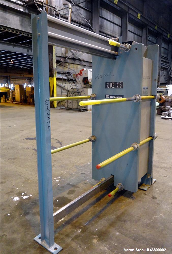Used Alfa Laval Plate Heat Exchanger, Type AM20-FG