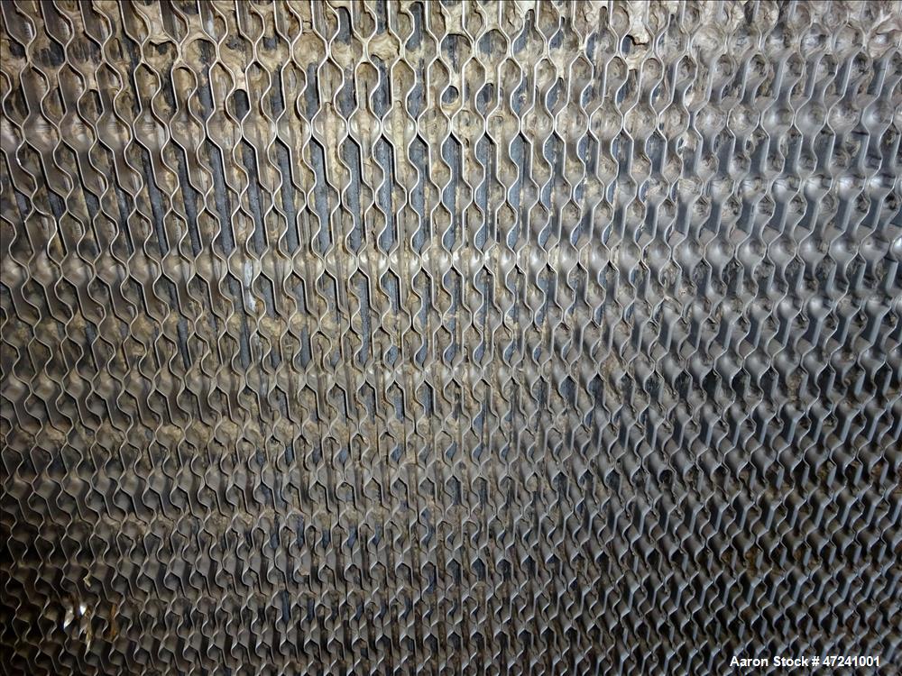 Used Alfa Laval Plate Type Heat Exchanger, Model AM20-FG, Surface Area 1,351.50