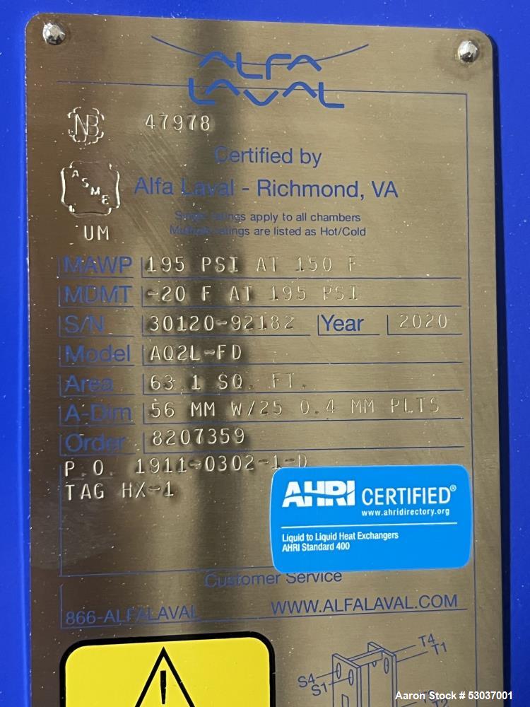 Alfa Laval HVAC Gasketed Plate Heat Exchanger