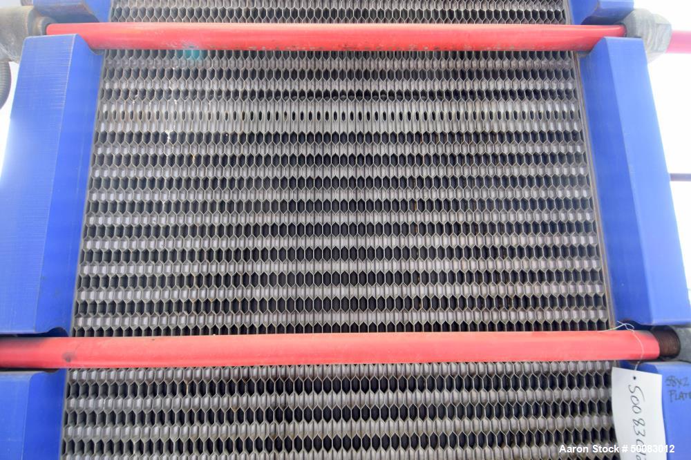 Used Alfa Laval AlfaCond Plate Surface Condenser,  Model AlfaCond 600-FM, 859 S