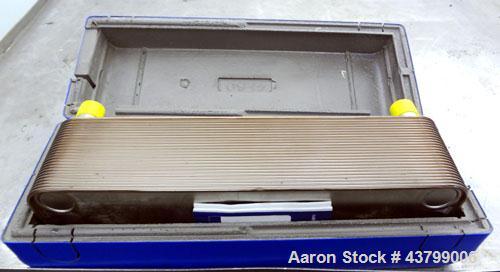 Unused- Alfa Laval Brazed Plate Exchanger, 25.6 Square Feet (2.38 Square Meters)