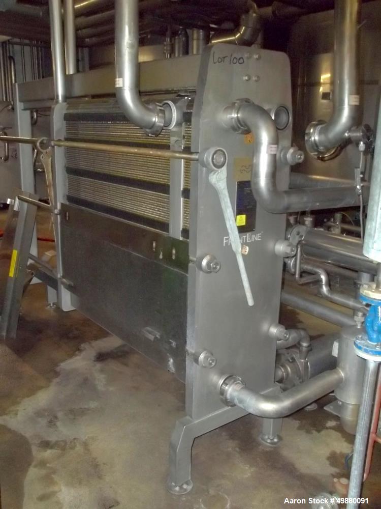 Used Alfa Laval Lund AB Plate Heat Exchanger