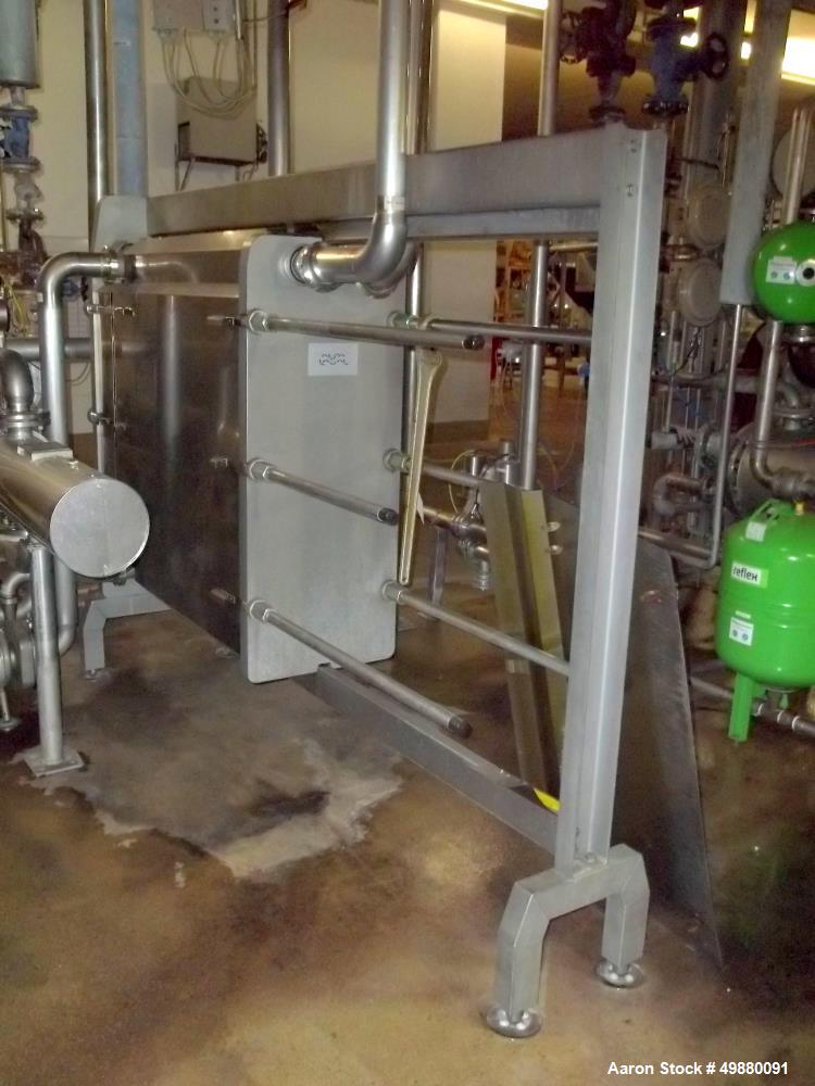 Used Alfa Laval Lund AB Plate Heat Exchanger
