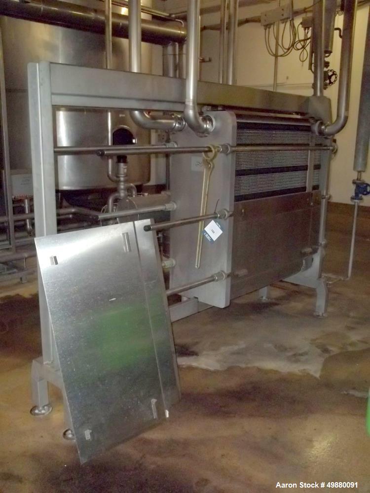 Used Alfa Laval Lund AB Plate Heat Exchanger