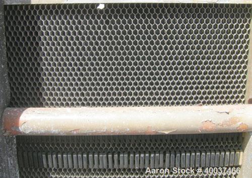 Used Alfa Laval Plate Heat Exchanger, Model M10-BFG, 255 square feet, 304 stainless steel. (99) plates. Rated 150 psi at 230 deg.f.. Built 1993.