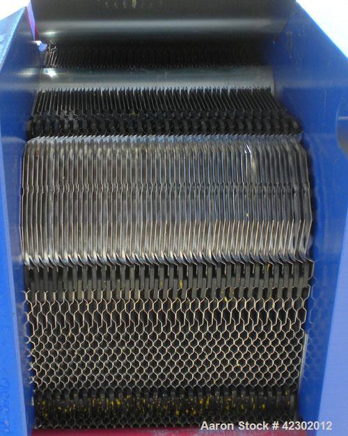 Unused- Alfa Laval Thermal Plate Exchanger, 149.80 Square Feet, Model M10-BFG. (60) 0.5 mm thick 316 stainless steel plates. Designed 150 psi at –20 to 86 deg F. (4) 4'' Blind inlets/outlets. Mounted...