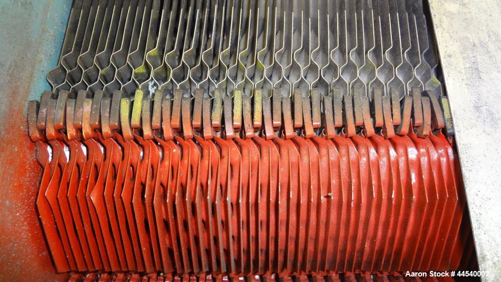 Used Alfa Laval Thermal Plate Exchanger, 153 Square Feet, Model M10-MFG