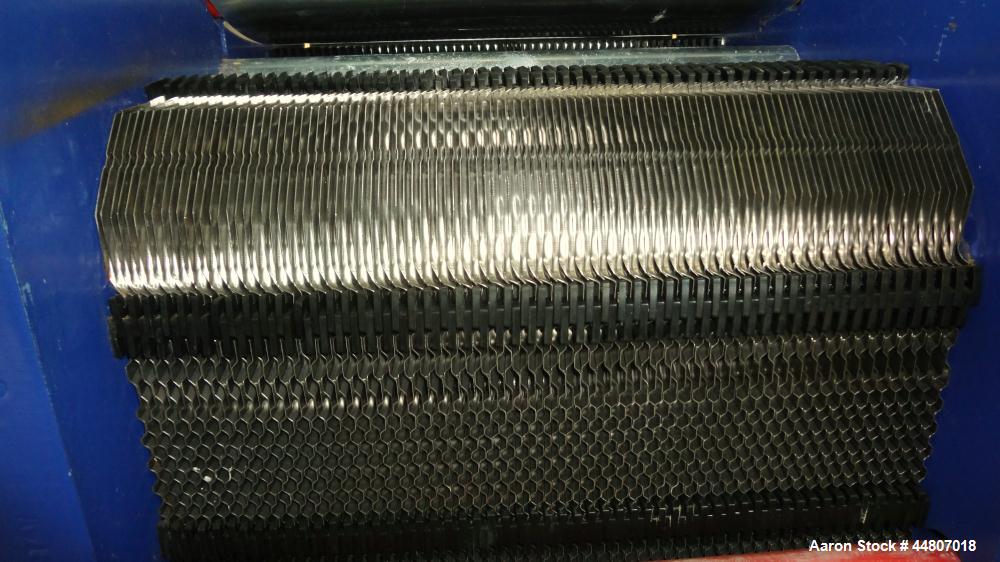 Used Alfa Laval Plate Exchanger, Model M10-BFG, 279 Square Feet.  (110) 0.40 mm Thick 304 stainless steel plates. Designed 150 psi at -20 to 200 degrees F. (2) 4" Inlets, (2) 4" outlets.  Mounted on ...