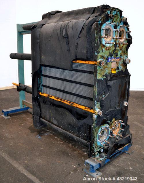 Used Alfa Laval Plate Exchanger, 2682 Square Feet, Model M15-BFG8
