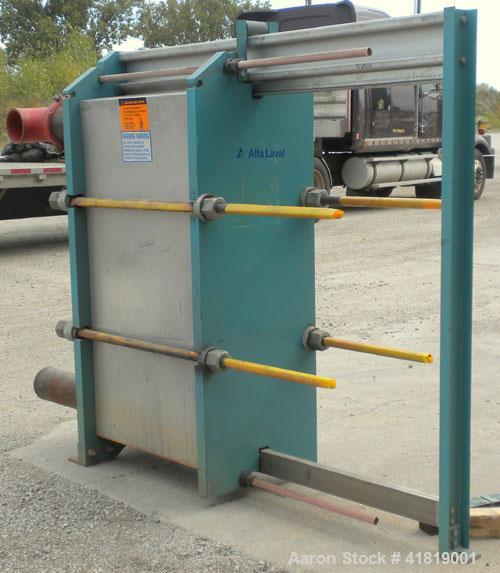 Used Alfa Laval Thermal Plate Exchanger, 1834.58 square feet, model M15-BFG