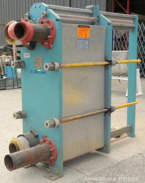 Used Alfa Laval Thermal Plate Exchanger, 1834.58 square feet, model M15-BFG