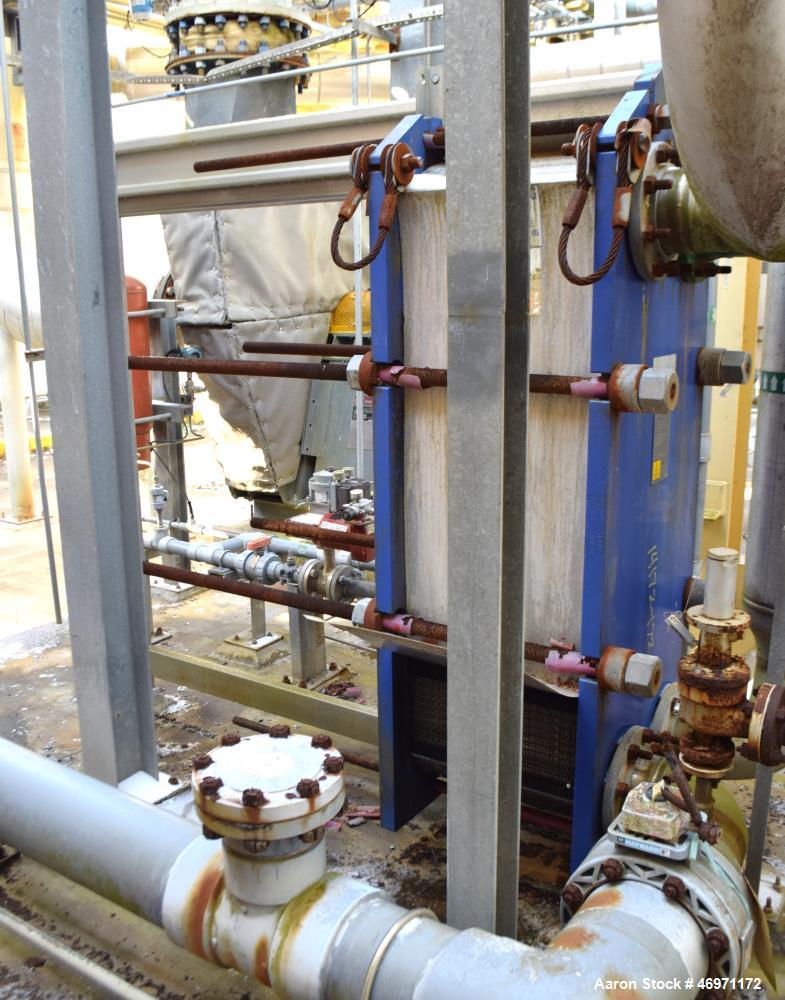 Used Alfa Laval Plate Heat Exchanger, 720.88 sqft area.