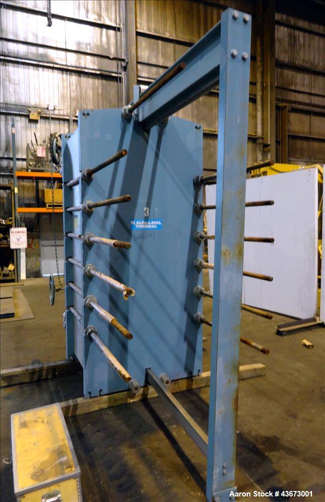 Used Alfa Laval Thermal Paraflow Plate Heat Exchanger, Model M30-FG