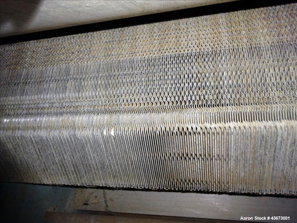 Used Alfa Laval Thermal Paraflow Plate Heat Exchanger, Model M30-FG