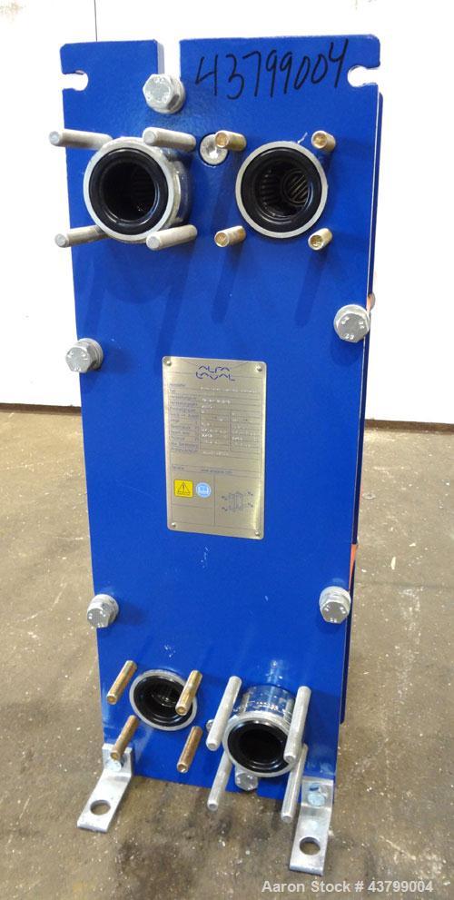 Unused- Alfa Laval Plate Exchanger, 61.35 Square Feet (5.7 Square Meters), Model