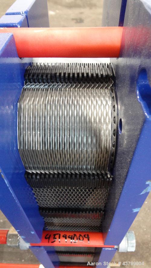 Unused- Alfa Laval Plate Exchanger, 61.35 Square Feet (5.7 Square Meters), Model