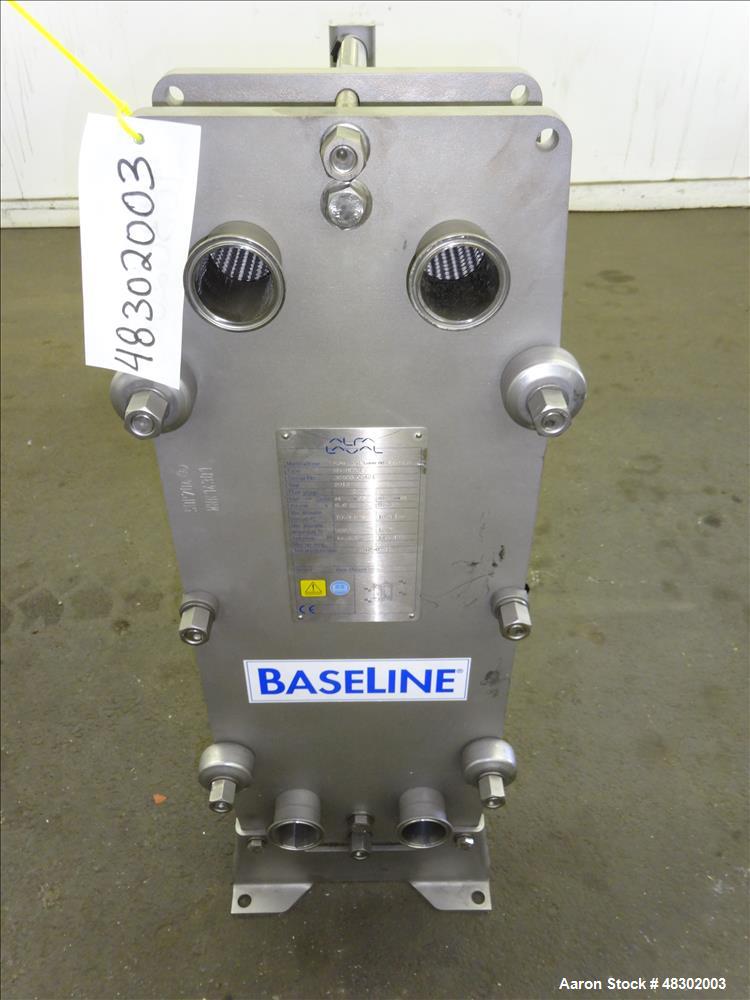 Unused- Alfa Laval Baseline Plate Heat Exchanger, Approximate 36.59 Square Feet