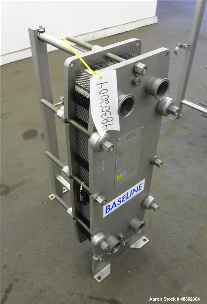 Unused- Alfa Laval Baseline Plate Heat Exchanger, Approximate 36.59 Square Feet