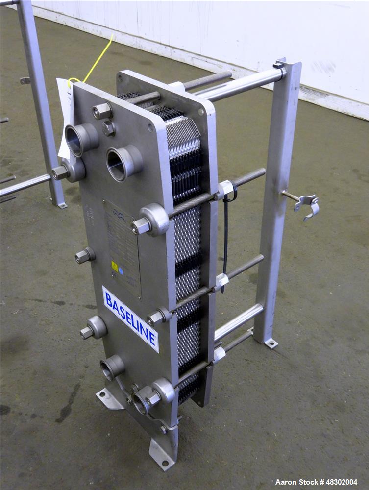Unused- Alfa Laval Baseline Plate Heat Exchanger, Approximate 36.59 Square Feet